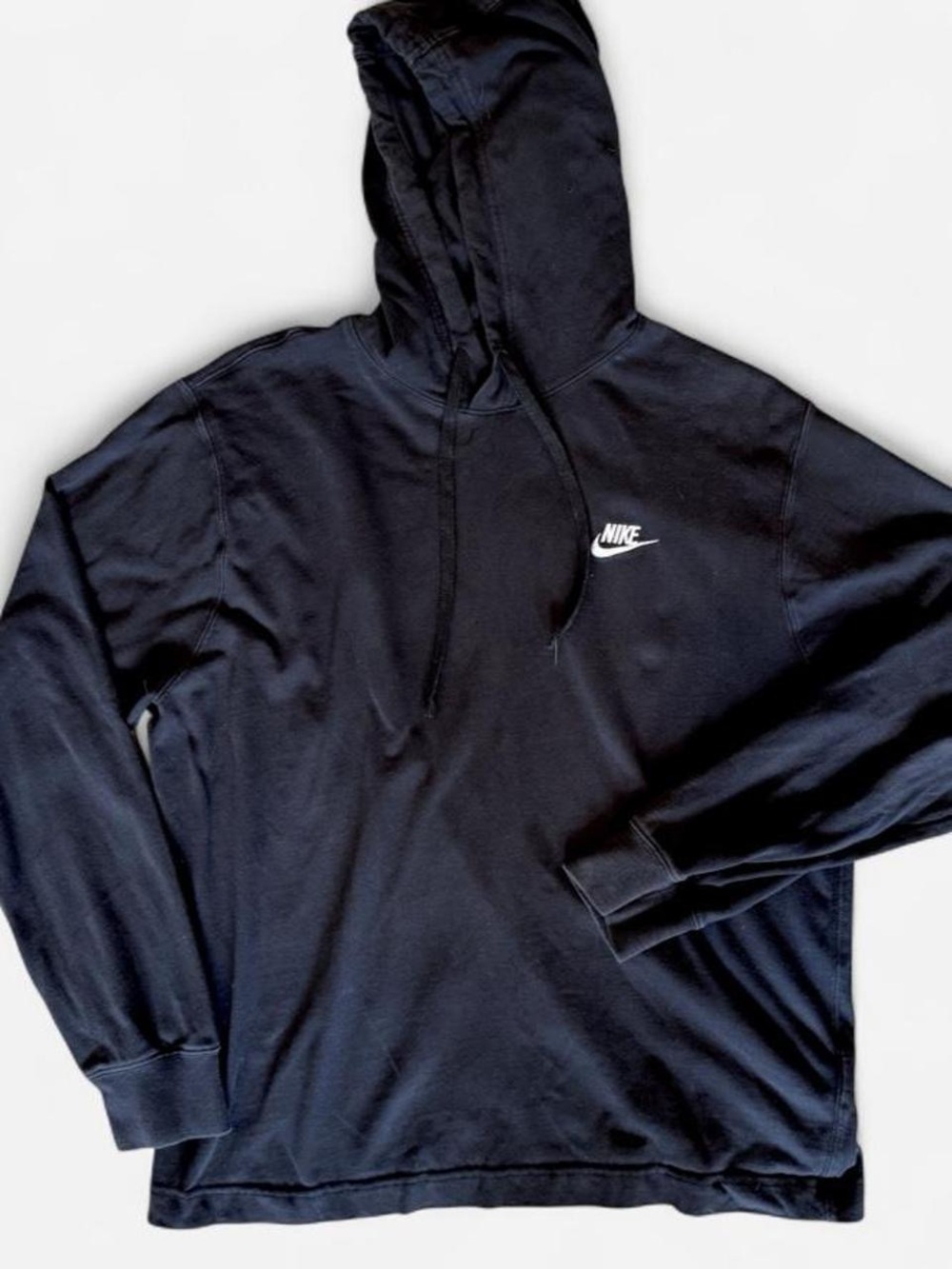 Nike Sportswear Club Jersey Lightweight Hoodie Men’s Medium Black